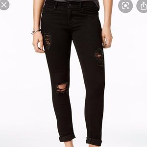 Black Ripped Skinny Jeans